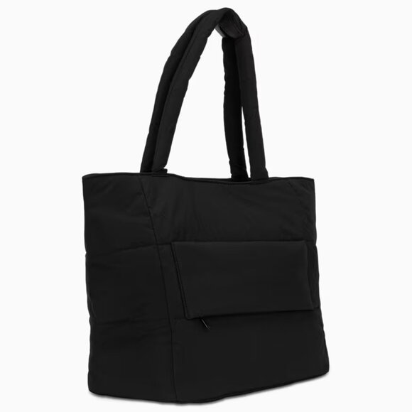 PUMA Black Plush Deluxe Tote Bag/NWT - Picture 4 of 16